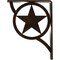 Ekena Millwork Austin Wrought Iron Bracket, (Single center brace), Antiqued Bronze 1 1/2"W x 5 1/2"D x 8"H BKTM01X05X08SAUABZ - alternate 3